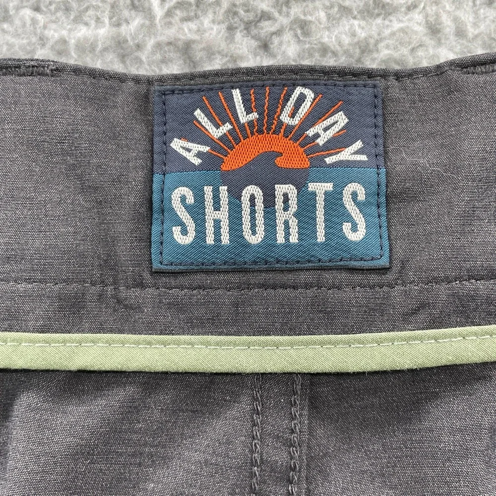Faherty All Day Shorts Men 41x6* Gray Chino Preppy Outdoor Golf Performance Surf
